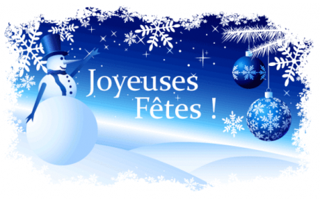 Joyeuses fêtes !
