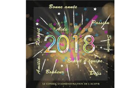 Bonne année 2018 !